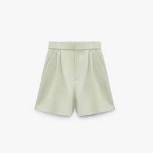 Zara linen shorts
